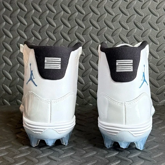 Air Jordan 11 Retro Mid TD Football Cleats Legend Blue Mens‎ Size 12